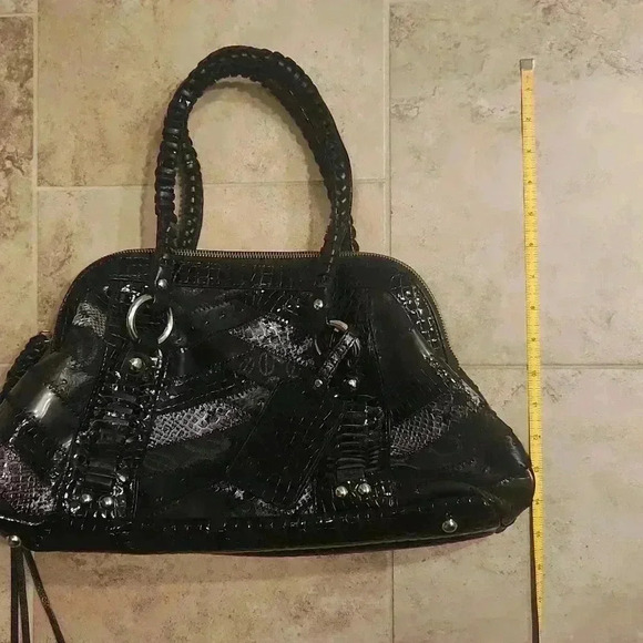 Bebe Leather Patch Bag - Picture 6 of 14